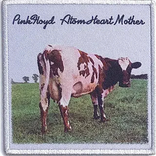 Pink Floyd Patch Atom Heart Mother Album Cover 新しい 公式 Printed Iron On Size One Size