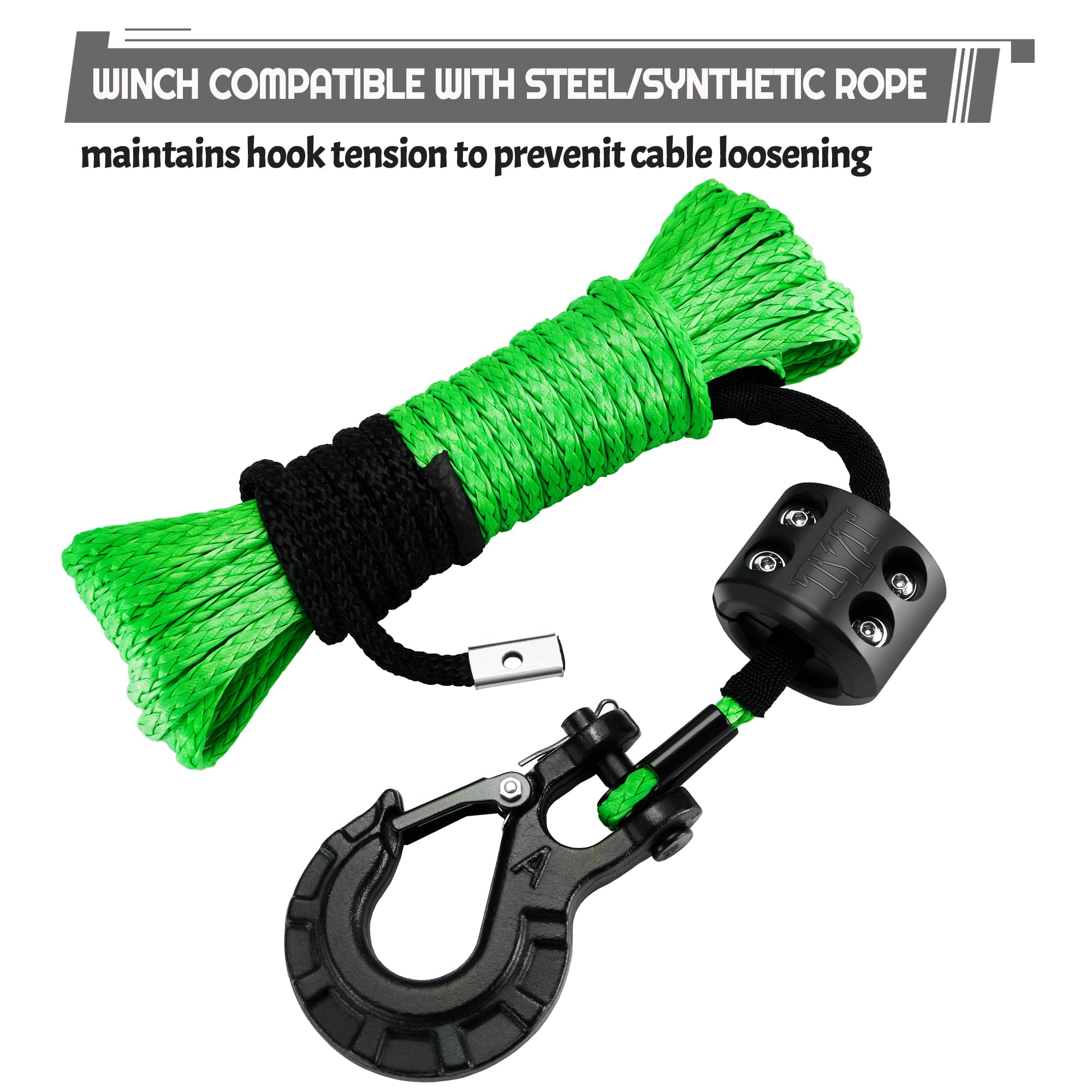 Universal Heavy ATV UTV SUV Winch Guard Cable Stop... - Vicedeal
