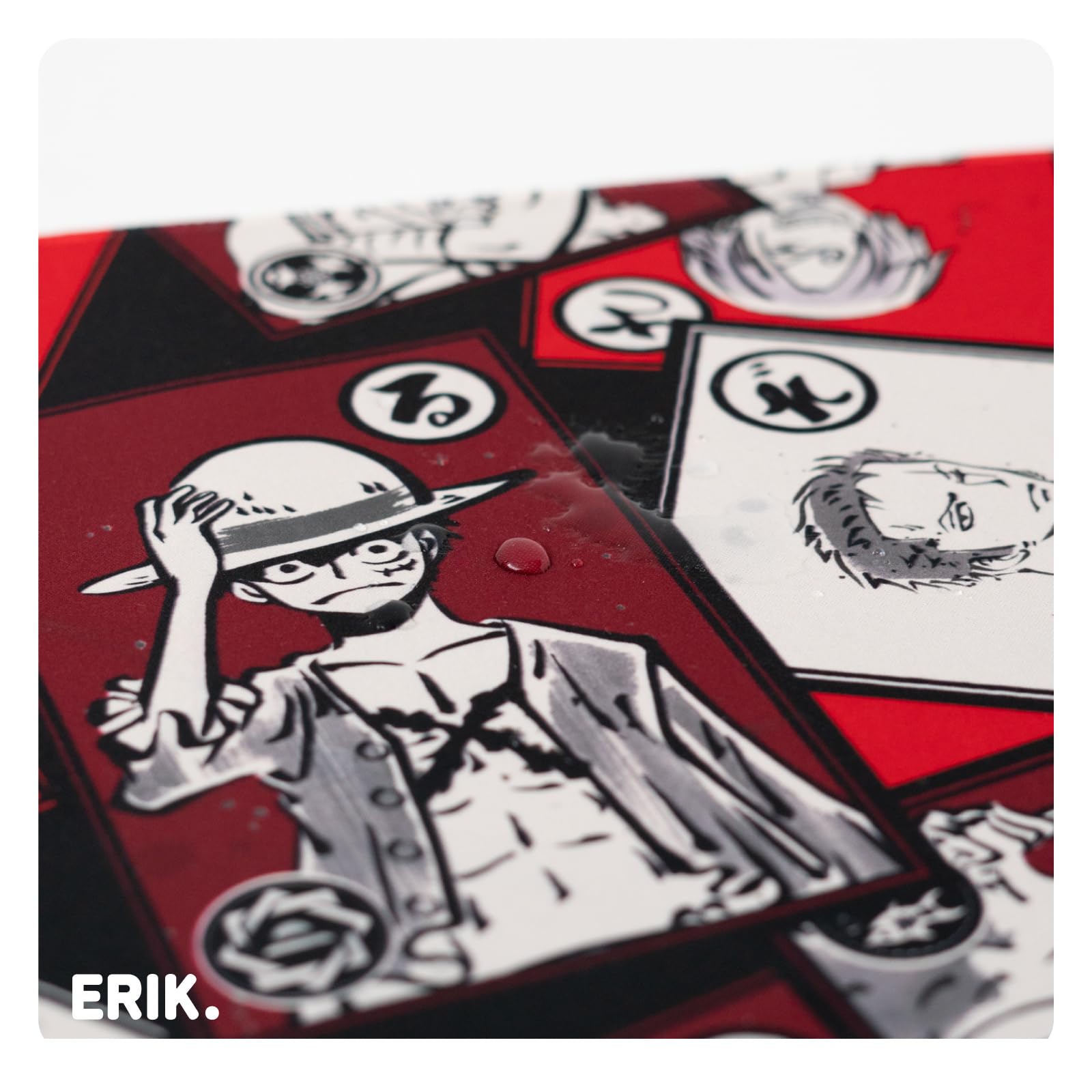 Grupo Erik Tappetino Mouse One Piece XXL - Tappetino Scrivania Impermeabile e Antiscivolo 80x35 cm | Accessori Gaming per Scrivania | One Piece Manga