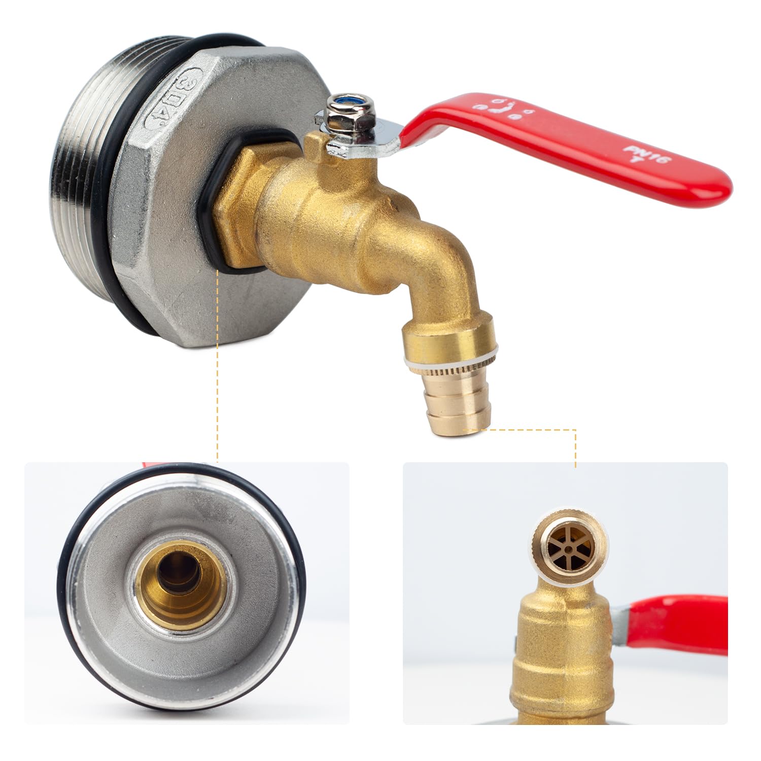 55 Gallon Drum Faucet With Epdm Gasket, 50 Gal Oil | Ubuy