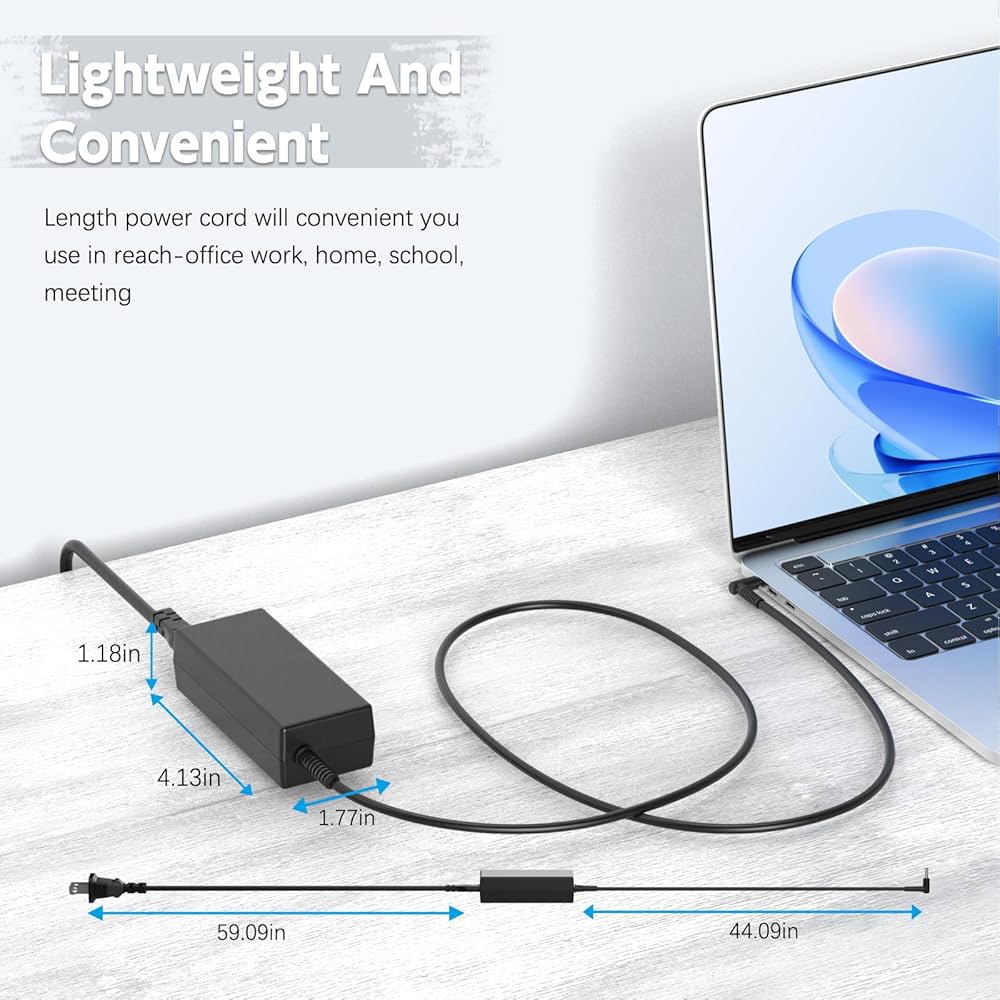 Amazon.com: 45W Charger Compatible with HP Model 14 Laptop