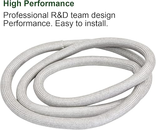 Miniatura 3 de W10906683 Sello de la puerta del secador para el reemplazo del secador Whirlpool W10906683RC Wp3390731 3390731 W10389571