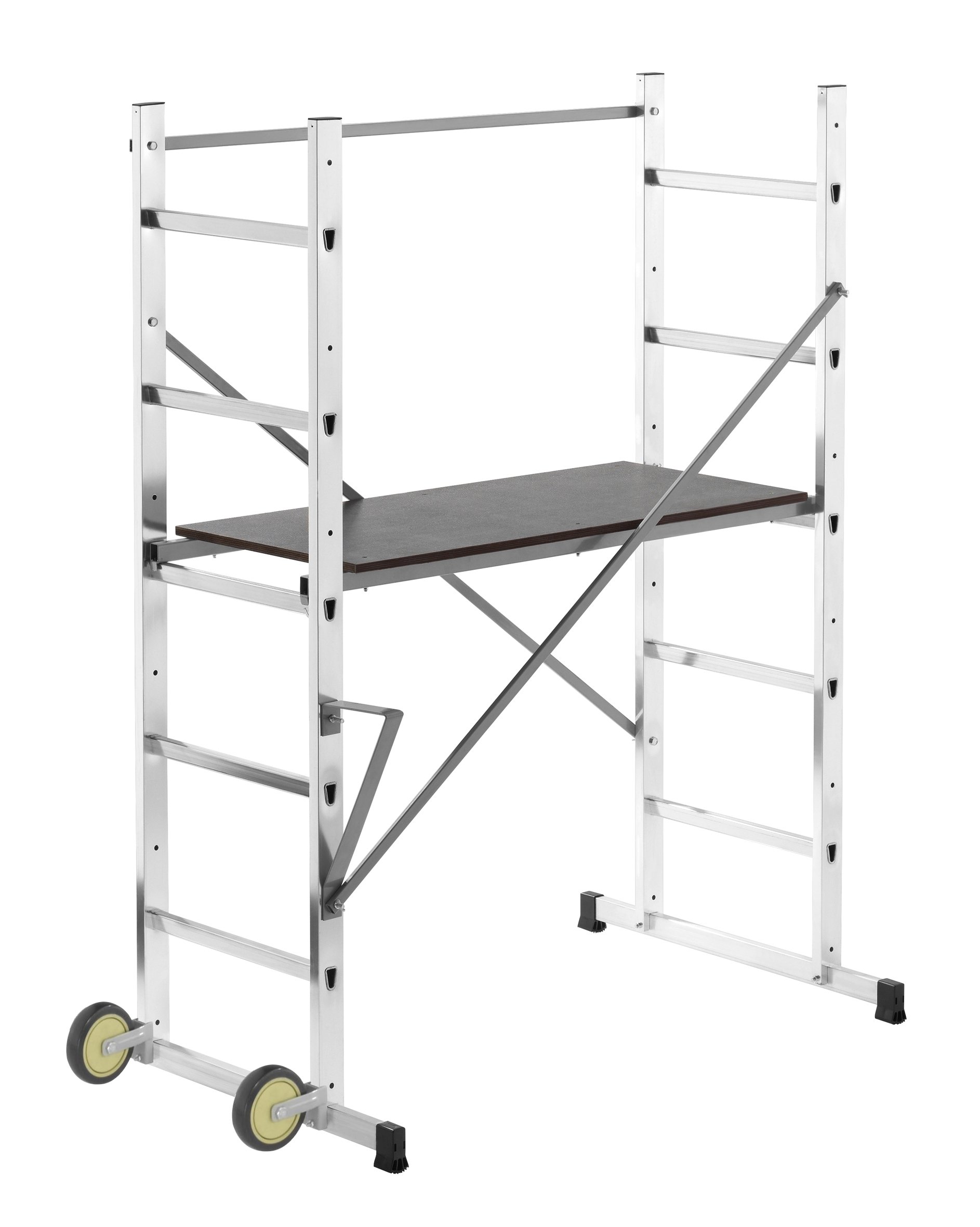 Echafaudage roulant pour escalier 0,9m/2,9m en aluminium Hailo HobbyStep H3