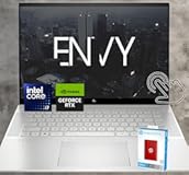 Envy 16 WQXGA(2560 x 1600) Touch Laptop | Intel Core i7-13700H | NVIDIA RTX 4060 | 32GB RAM | 1.5TB SSD (1TB PCIe withHP P500 512GB Portable SSD) | Backlit KB | B&O Audio | WiFi 6 | Win 11 Pro