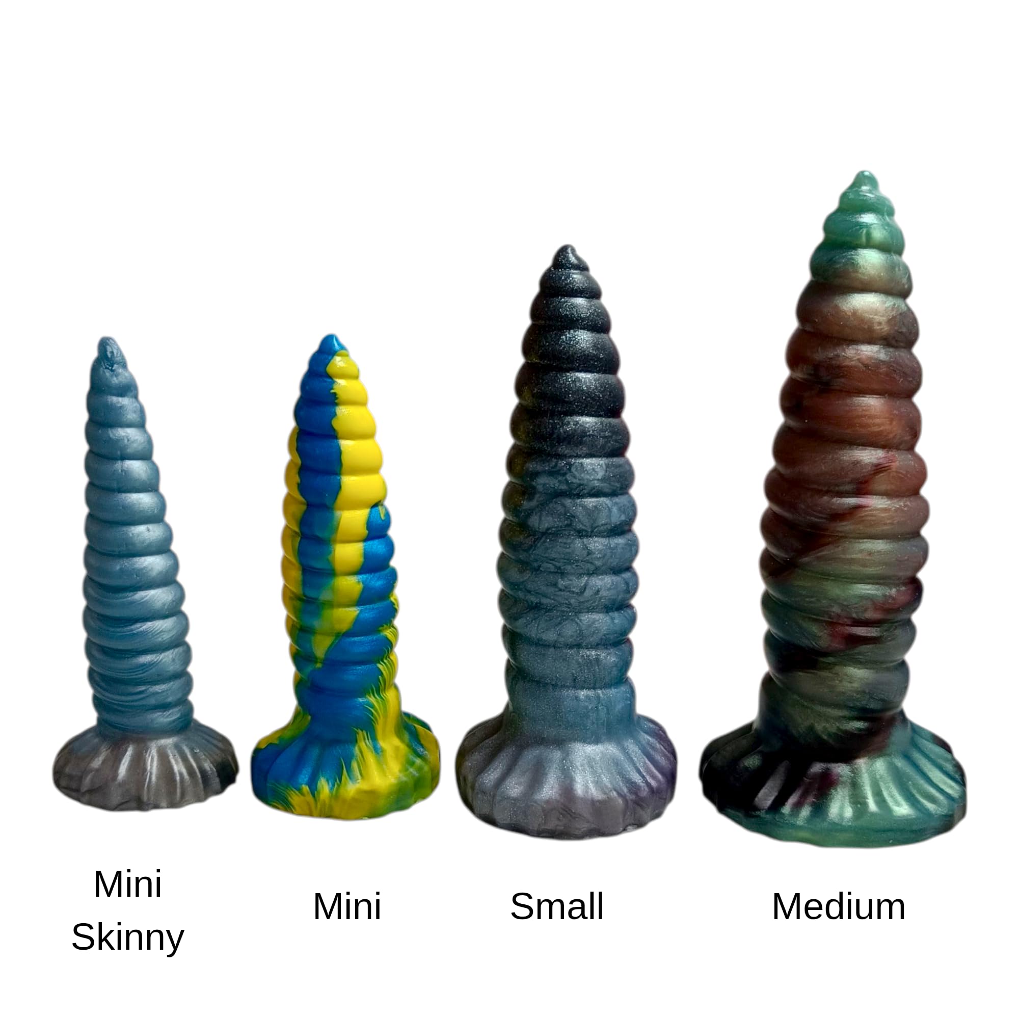 Stormhill the Unicorn, 22 cm, dildo fantasy a forma di unicorno, silicone platinico, morbido, dildo in silicone, sex toy, fatto a mano, prodotto in Germania, unisex, per adulti (Nero-rosso-verde)