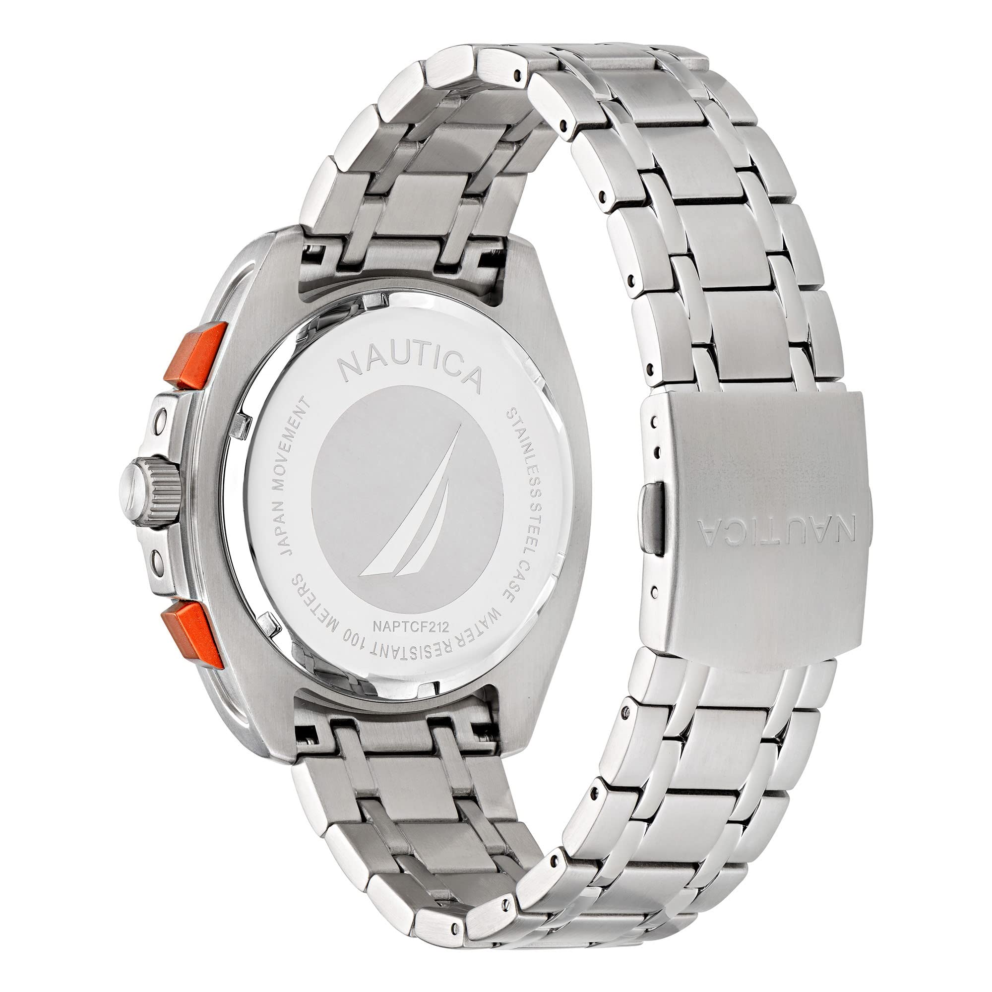 Nautica Box Set de Reloj Tin Can Bay Chrono para Caballero NAPTCF212
