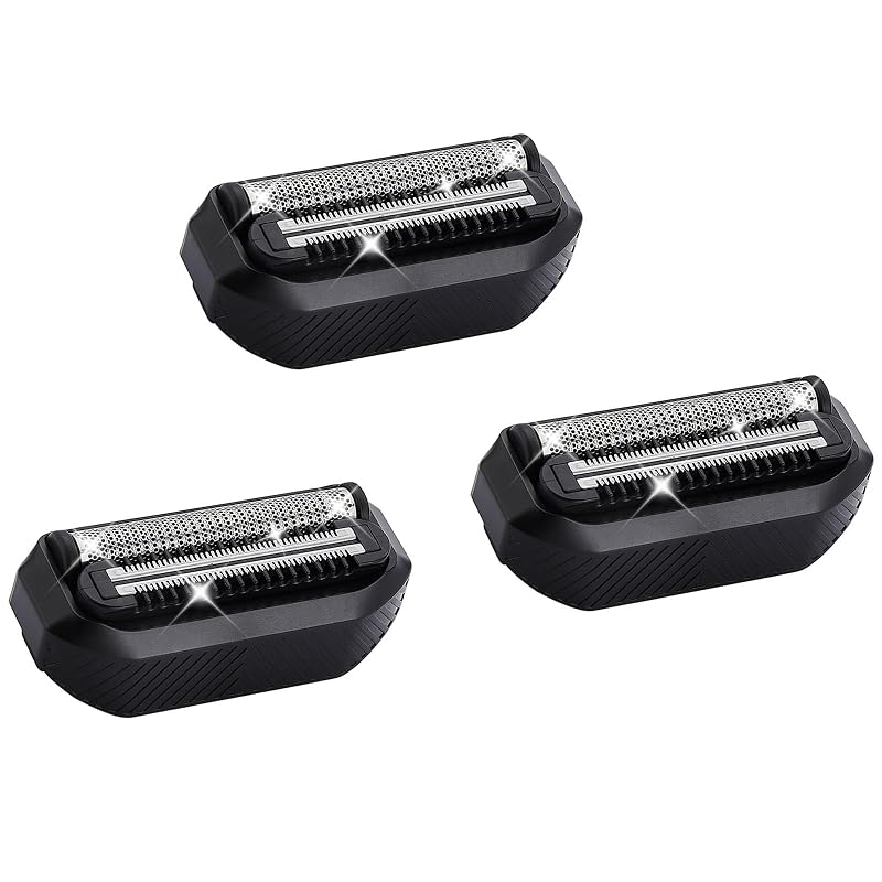 Cabeças de reposição Audoc compatíveis com barbeador The Handyman da Manscaped, pacote com 3