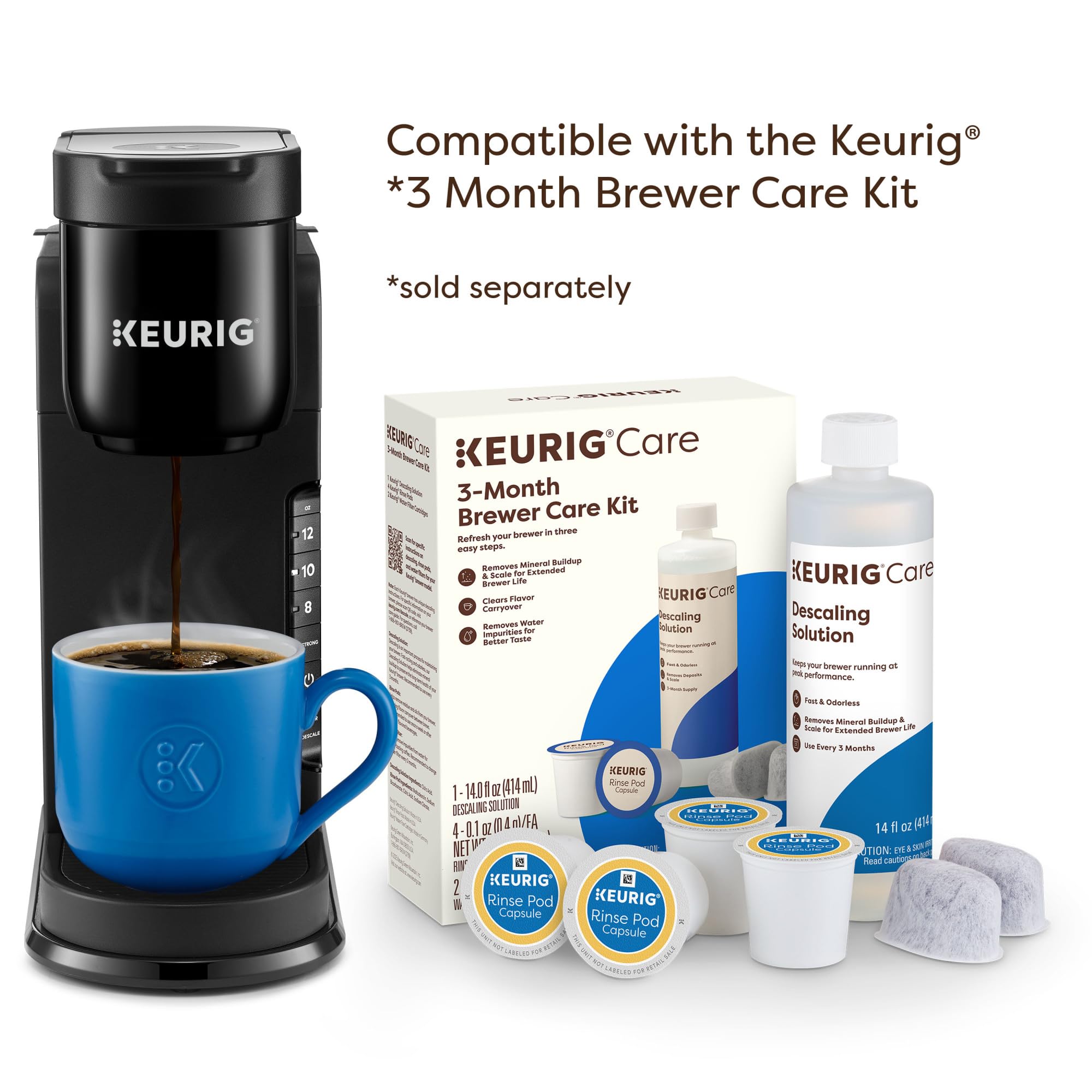 Black Single Serve K-Cup Pod Coffee Maker B699