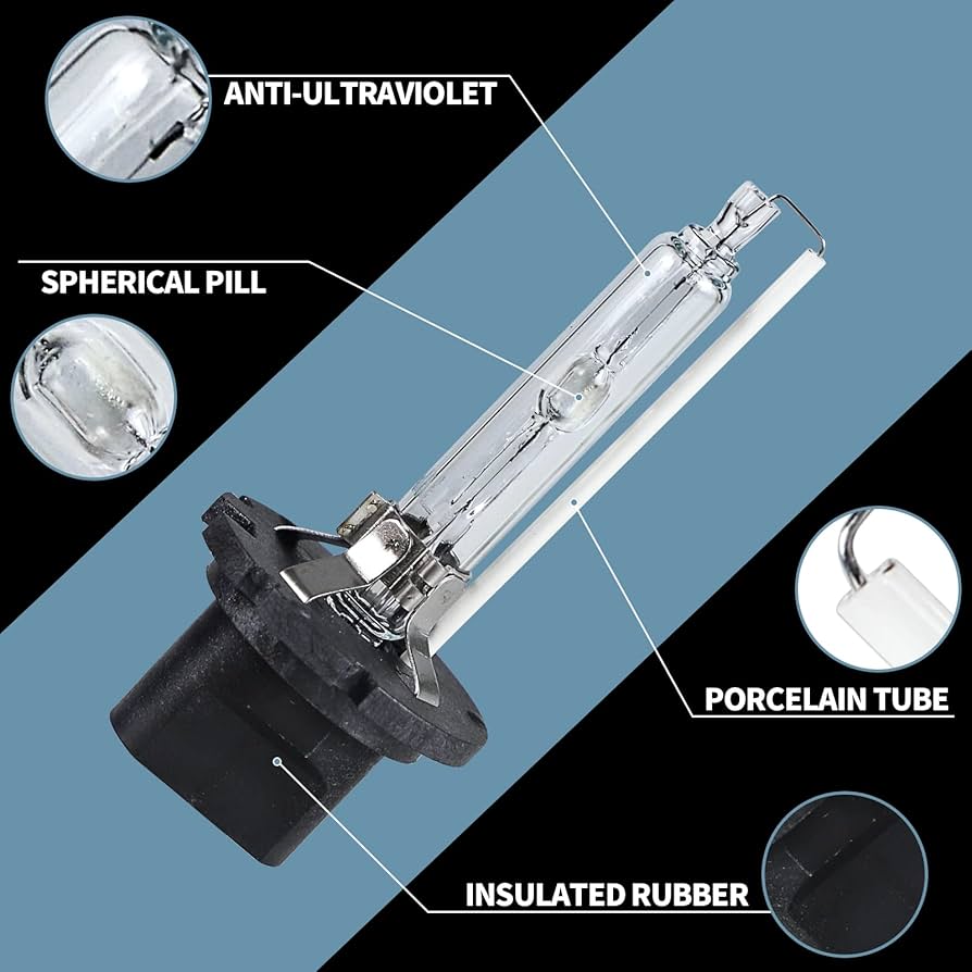 vland hidバルブ D2H VLAND D2H HID Żarówka Zestaw do konwersji balastu Żarówki