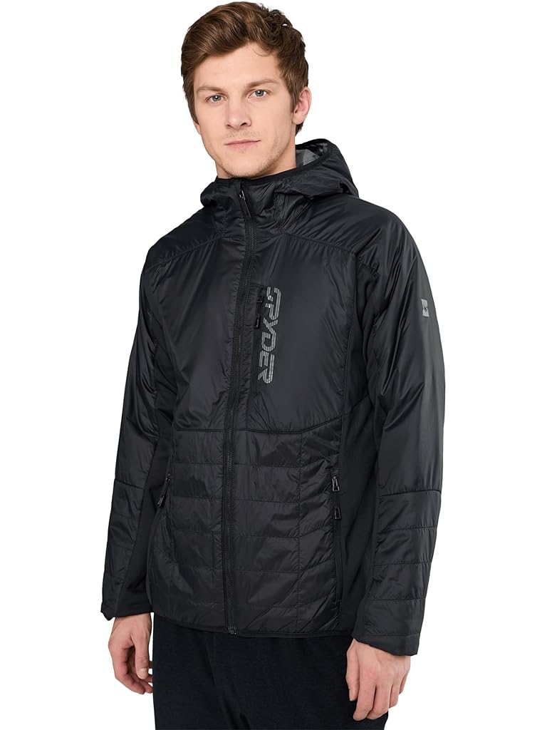 Black Spyder Glissade Hybrid Hooded Jacket