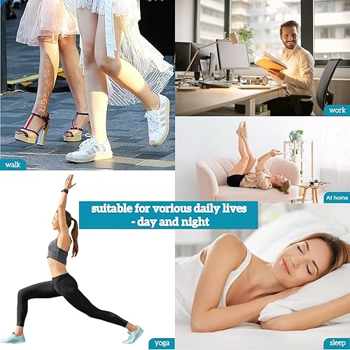 Miniatura 6 de Corrector de juanetes para mujeres y hombres  Separadores de dedos de gel para dedos superpuestos, espaciadores de dedos, alivio de hallux valgus,