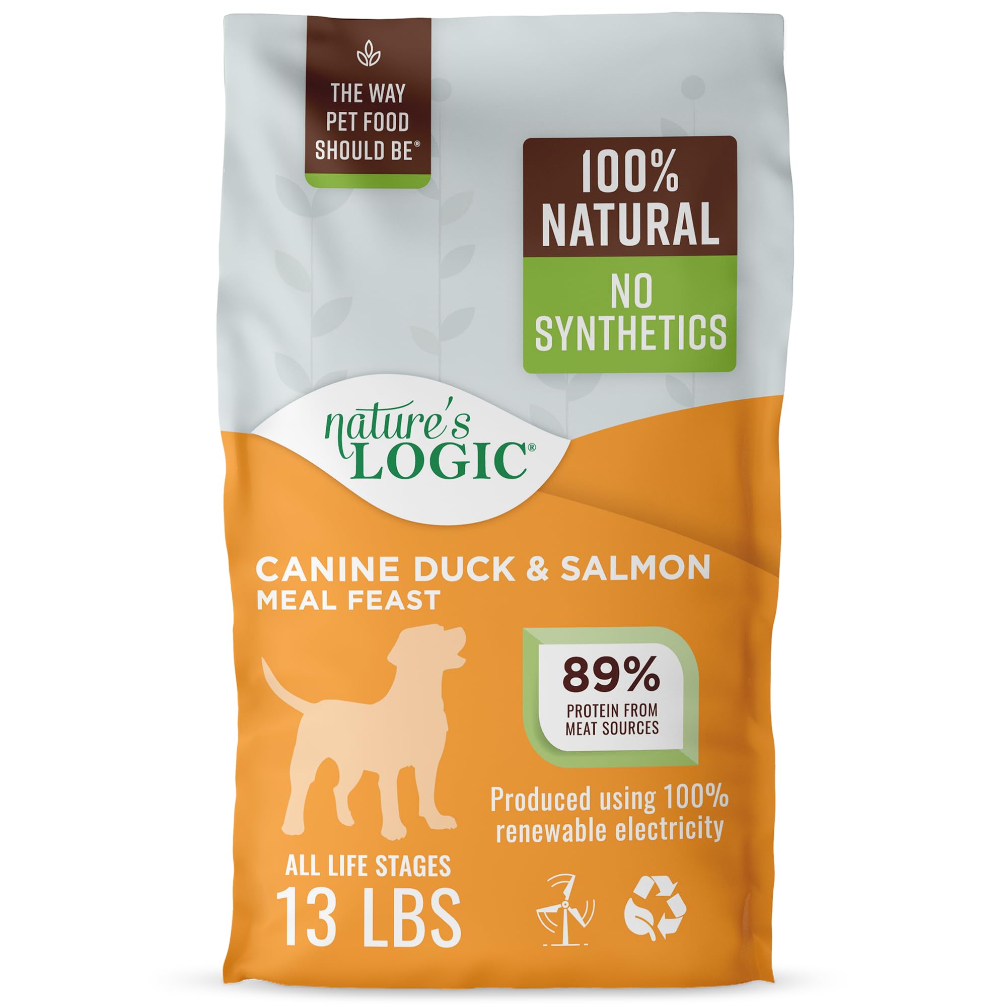 NATURE'S LOGIC Duck & Salmon Meal Dog Food