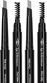 Eye Embrace Lápices de cejas gris claro: paqu...