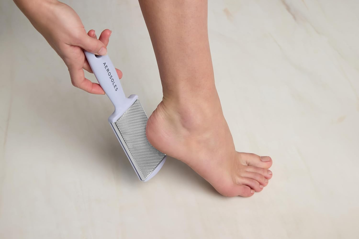 Aerosoles 2-in-1 Pedicure File with Stainless Steel Foot Rasp and Buffer – Perfect for at-Home Pedicures