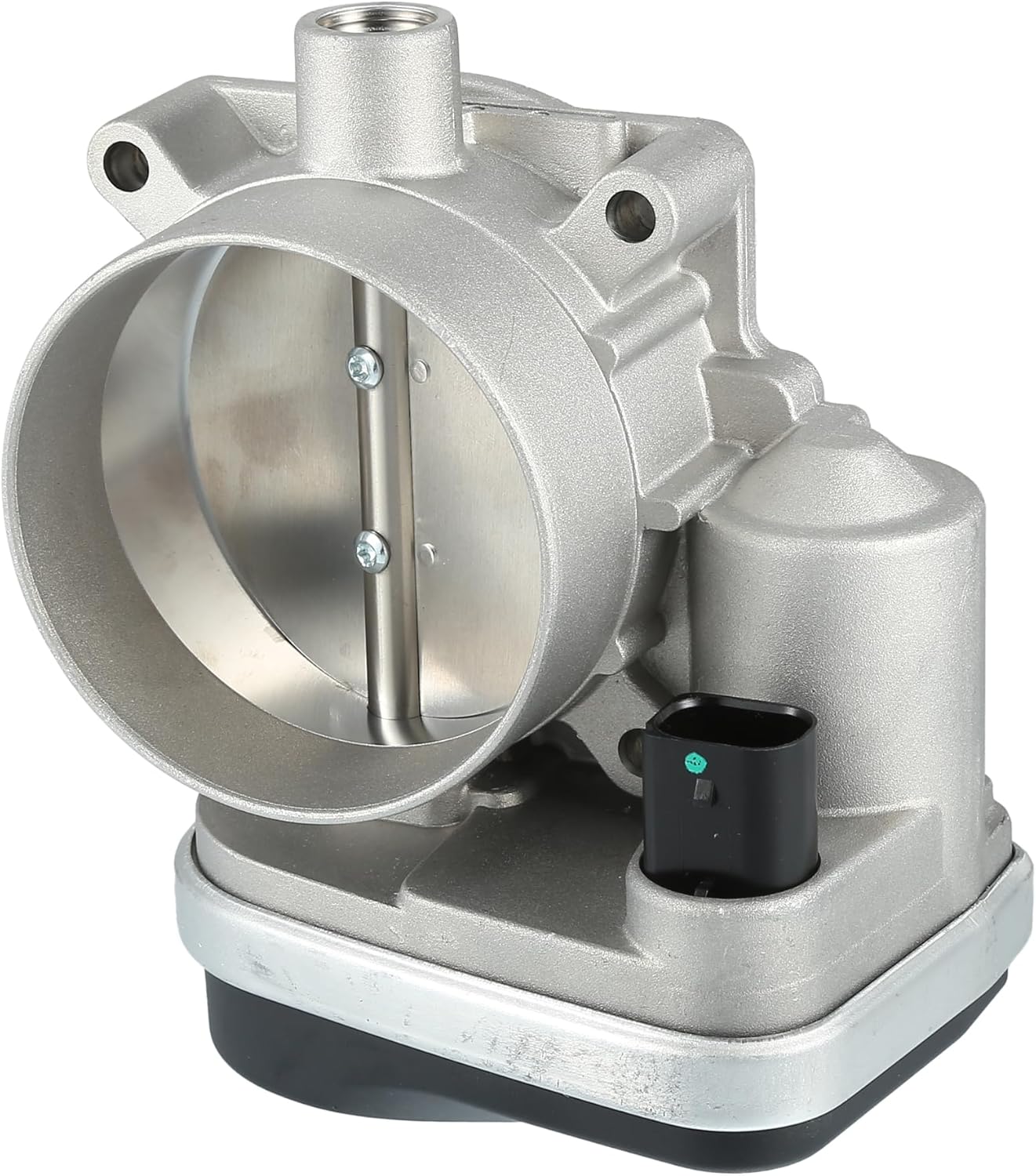 Throttle Body Assembly for Chrysler 300 5.7L 2005-2012 Consistent No.4591847AC/68060354AA | Throttle Body Actuator Silver Tone 1 Pcs