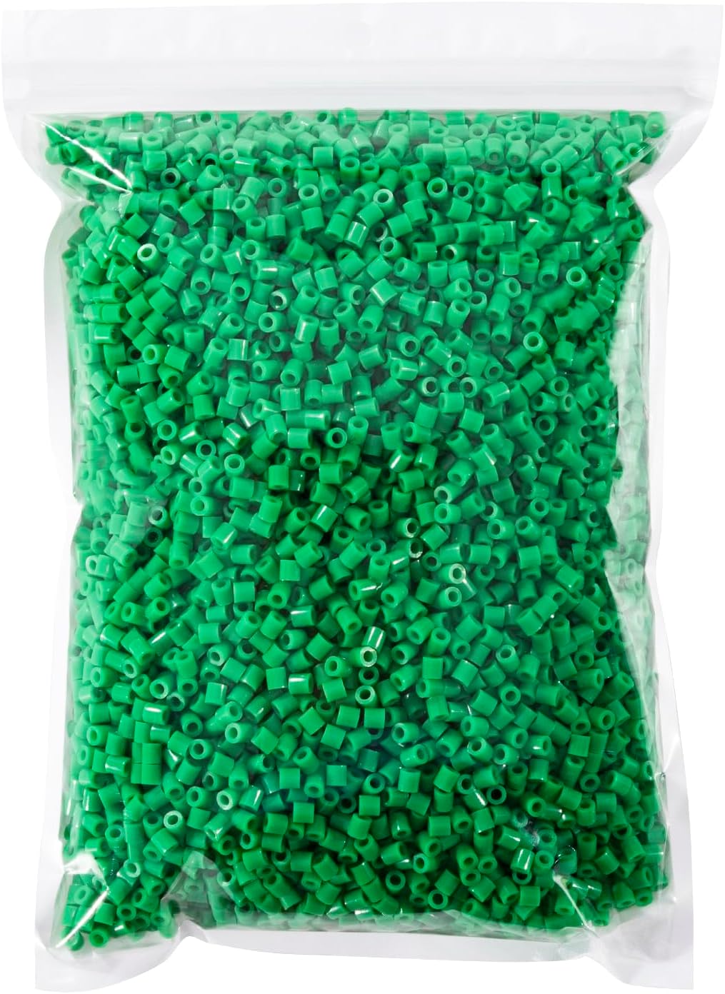 Fuse Beads 6000 Pieces 5mm Green Melty Iron Beads Compatible with Perler and Hama