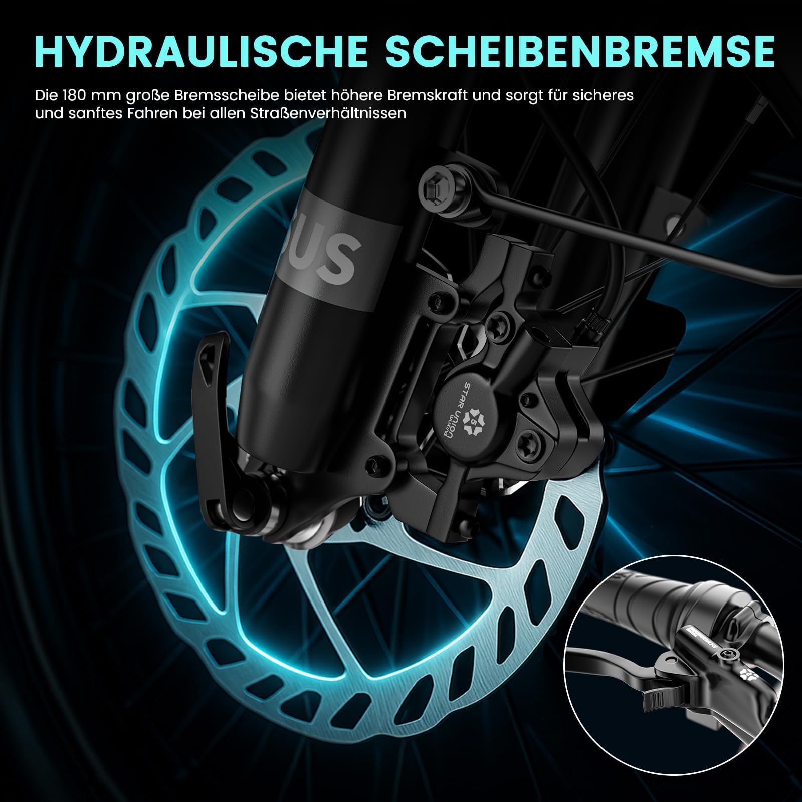 MOONCOOL E Bike Dreirad Klapprad, 20" Elektrofahrräder für Herren Damen, 36V 20AH Akku, 250W Motor 45 Nm, LCD-Display, IP65 Wasserdicht, 3 Fahrmodi, mit Großen Körben & Fußstützen