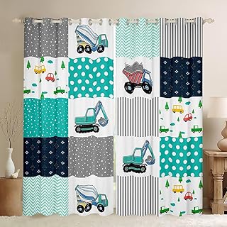 Feelyou Excavator Curtains for Bedroom 38