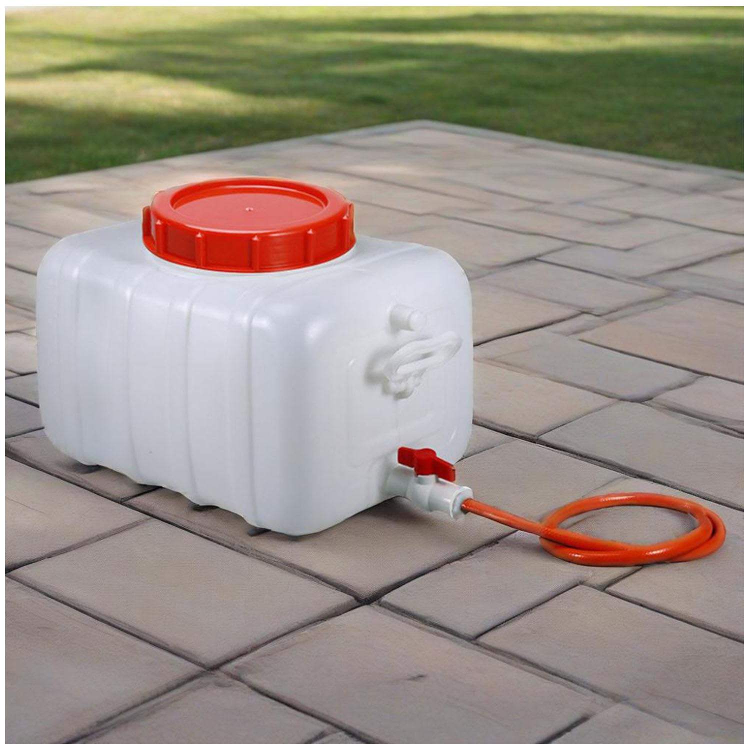 Wasserkanister Mit Hahn 25L/35L/50L/80L/110L/200L Lebensmittelecht Wasserbehälter Wasserkanne Für Auto Outdoor Camping Wandern Angeln Klettern Picknick BBQ Wasservorratsbehälter(Size:80L)