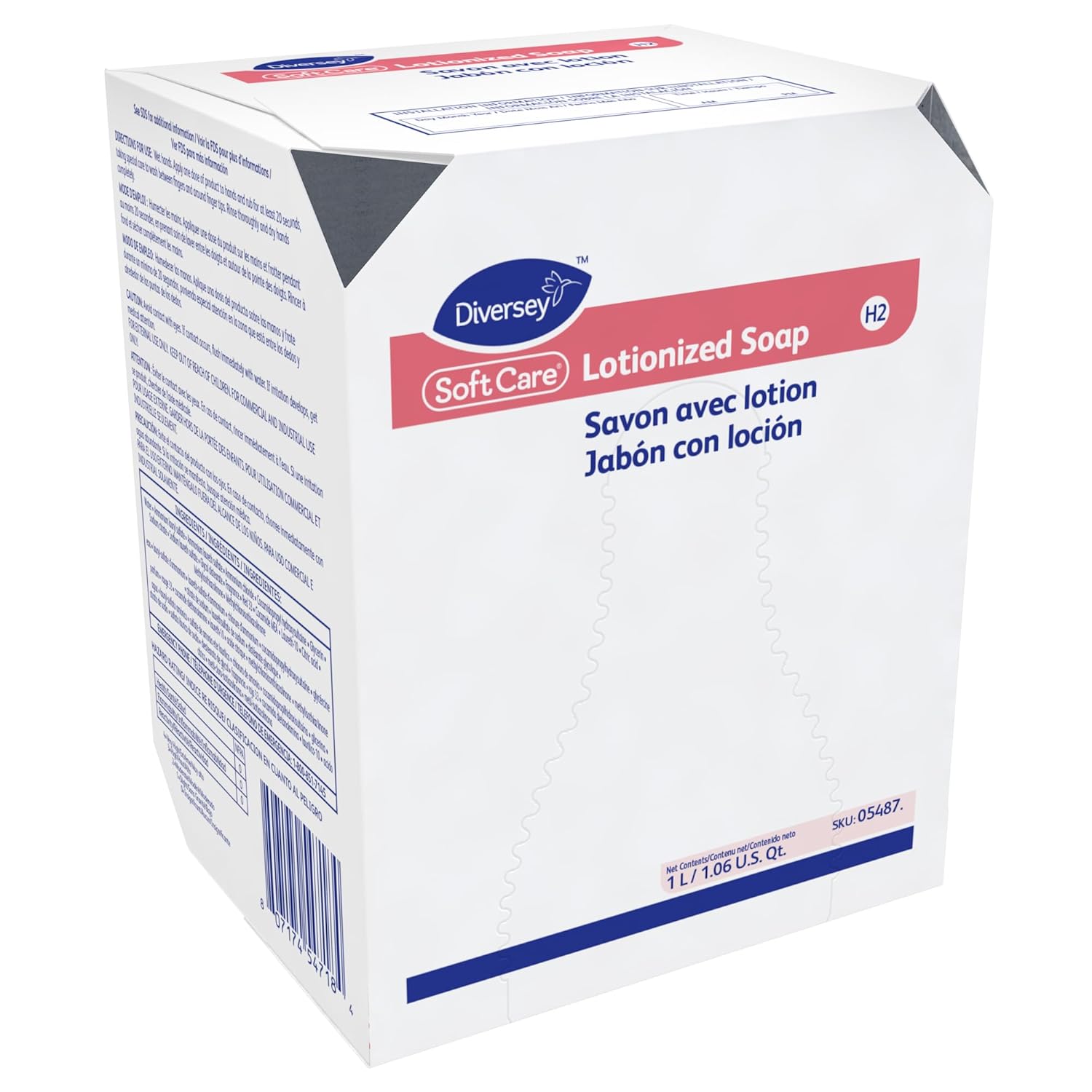 Diversey Soft Care Lotionized Hand Soap, Floral Scent, 1,000 Ml Cartridge, 12/carton (Pack of 3)