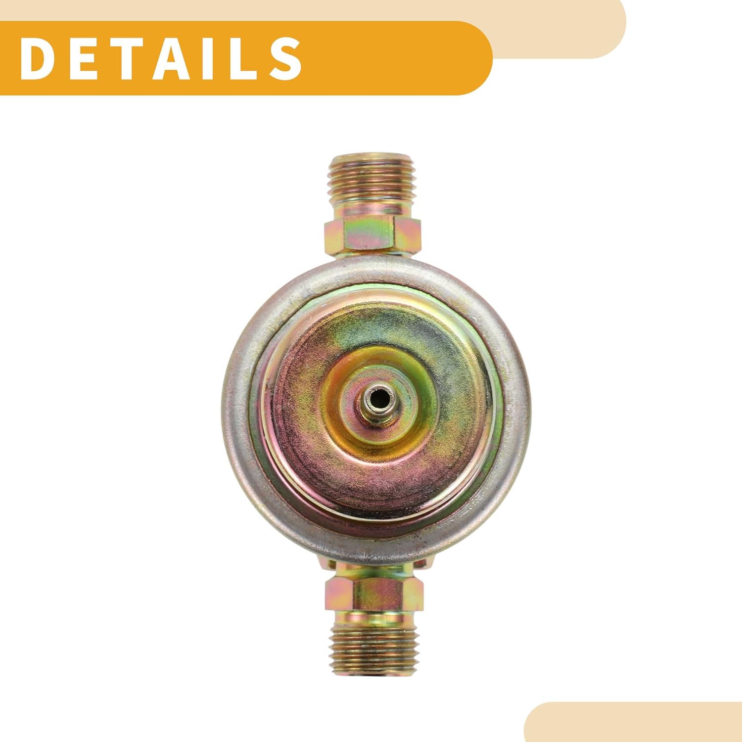 Car Fuel Injection Pressure Regulator for Porsche 911 1989-1992 No.0280160297 Aluminum Alloy