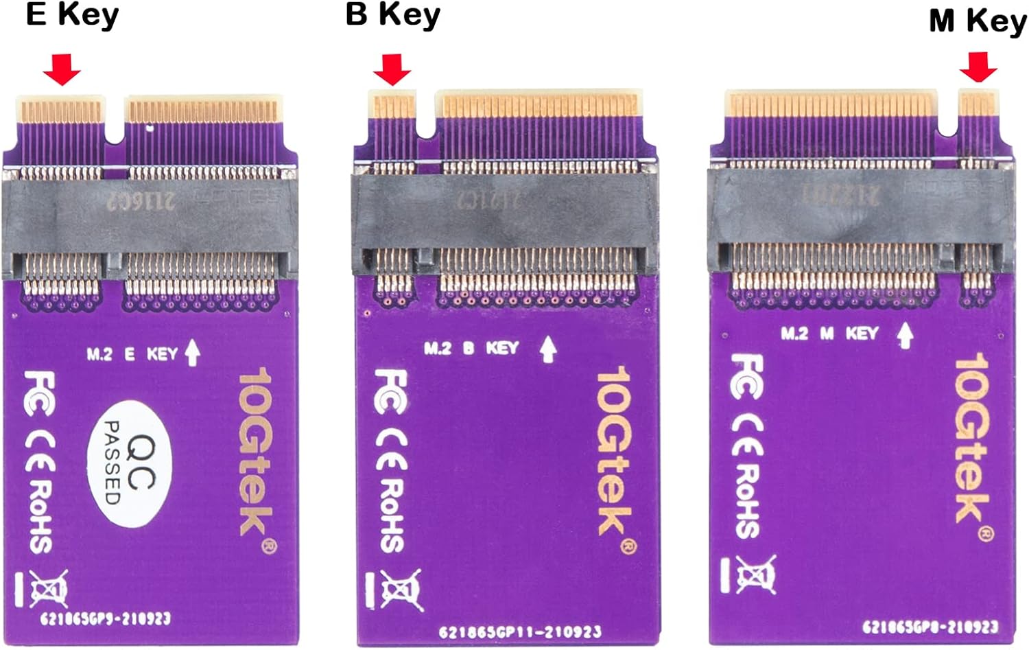 M.2-SATA + M.2 B Key Protection Adapter Card
