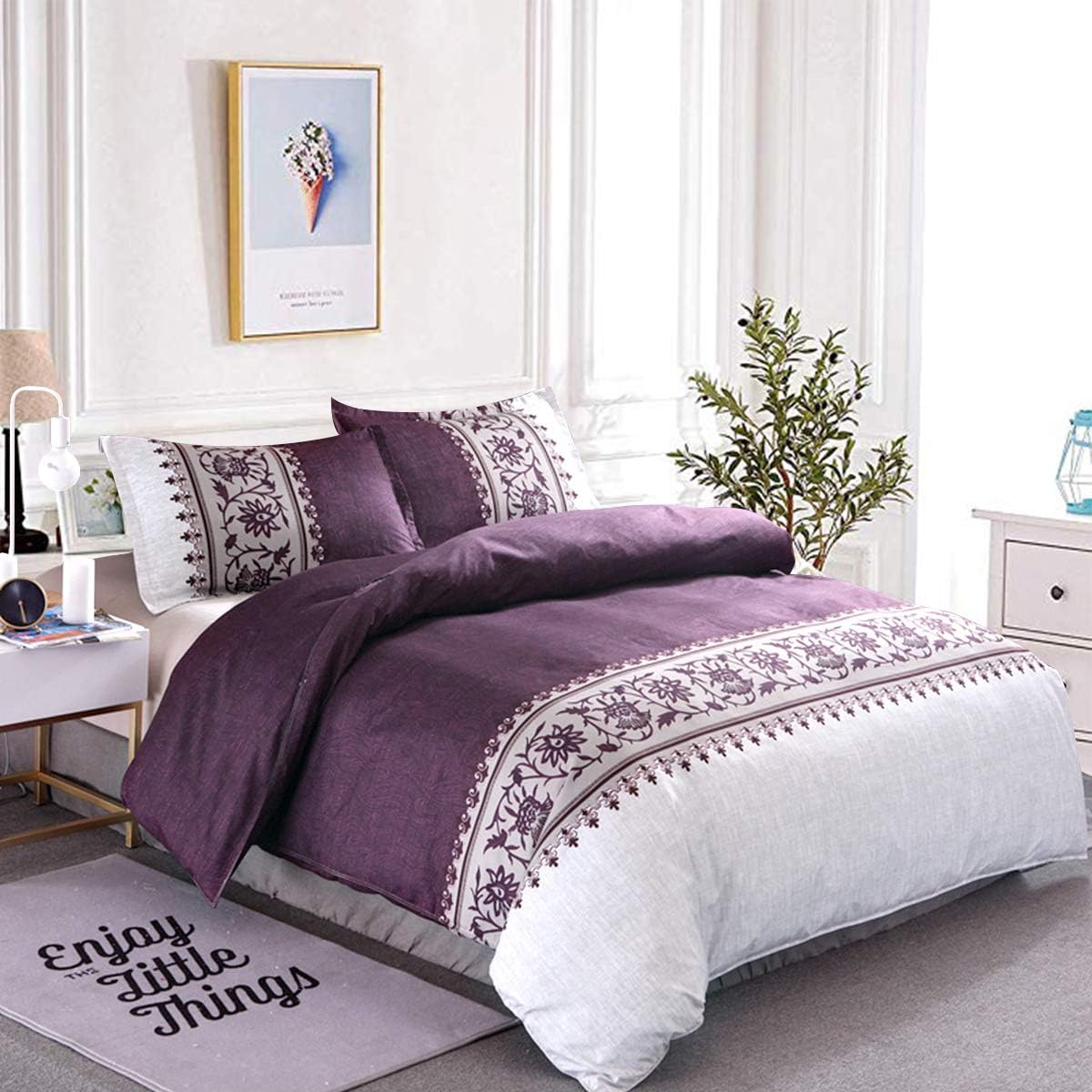 Purple Duvet Cover
