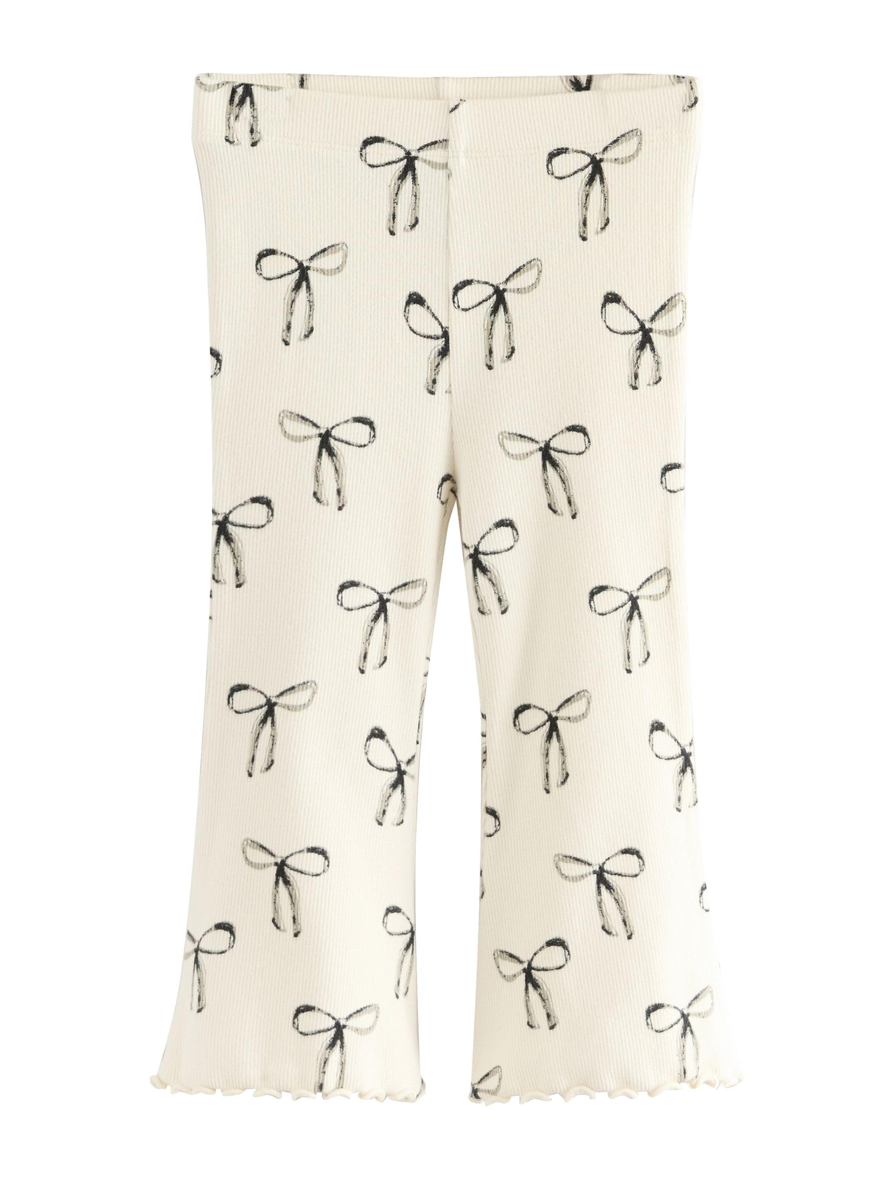 NEXT Mädchen Gerippte Leggings mit Schlag, 5er-Pack