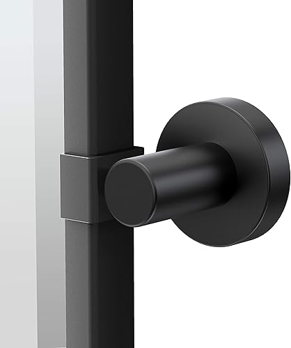 Miniatura 2 de Gatco 4639XFLG Glam Espejo ovalado enmarcado de 33 pulgadas, negro mate