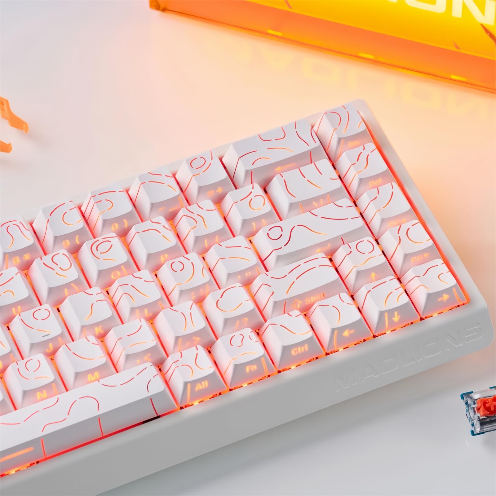 Amazon.com: ZMX MADLIONS FIRE68 Ultra Magnetic Switch Keyboard