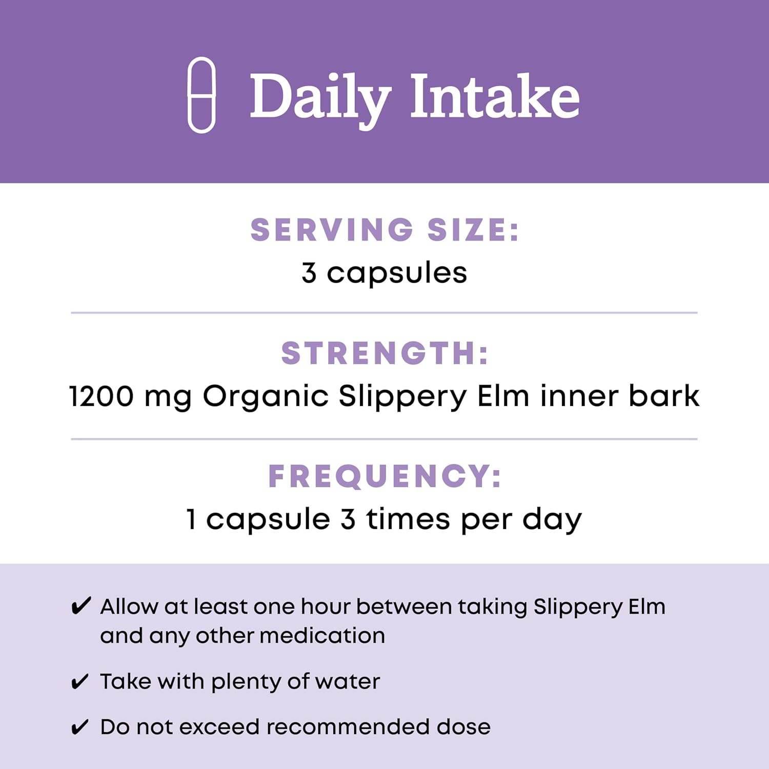 Oregon's Wild Harvest Slippery Elm Organic Capsules, 90 Count - Image 7