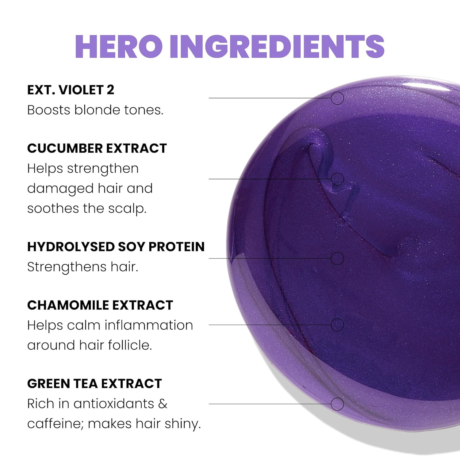 ELEVEN AUSTRALIA Keep My Colour Blonde Shampoo for Women & Men - Purple Toning Shampoo for Blonde or Color Treated Hair, Blue Base w/ Ext Violet 2, Sulfate Free, Tames Brassiness - Image 3