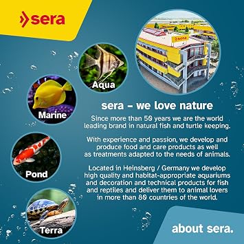 sera Micron Nature 50 مل (25 جم) – Zoo (18% كريل) والعوالق النباتية (51% سبيرولينا) مع أغذية الأسماك الصغيرة أو أعلاف المرجان وأعلاف بلح البحر أو الجمبري