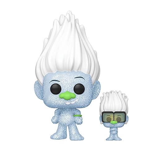 Funko Pop! Movies: Trolls World Tour - Hip Hop Guy Diamond, Multicolor