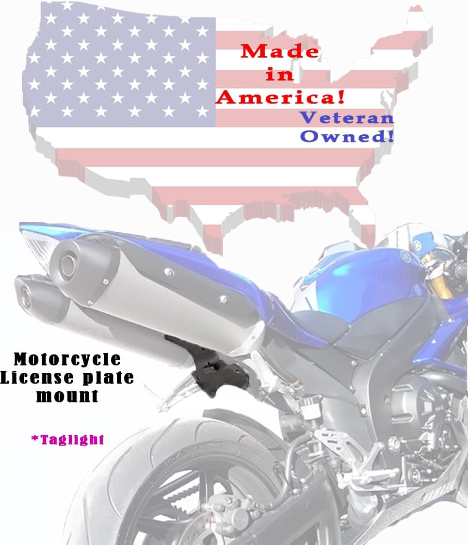 Fender eliminator made for Yamaha 09-13 R1 Sport no turn signals kit by Bikelitez