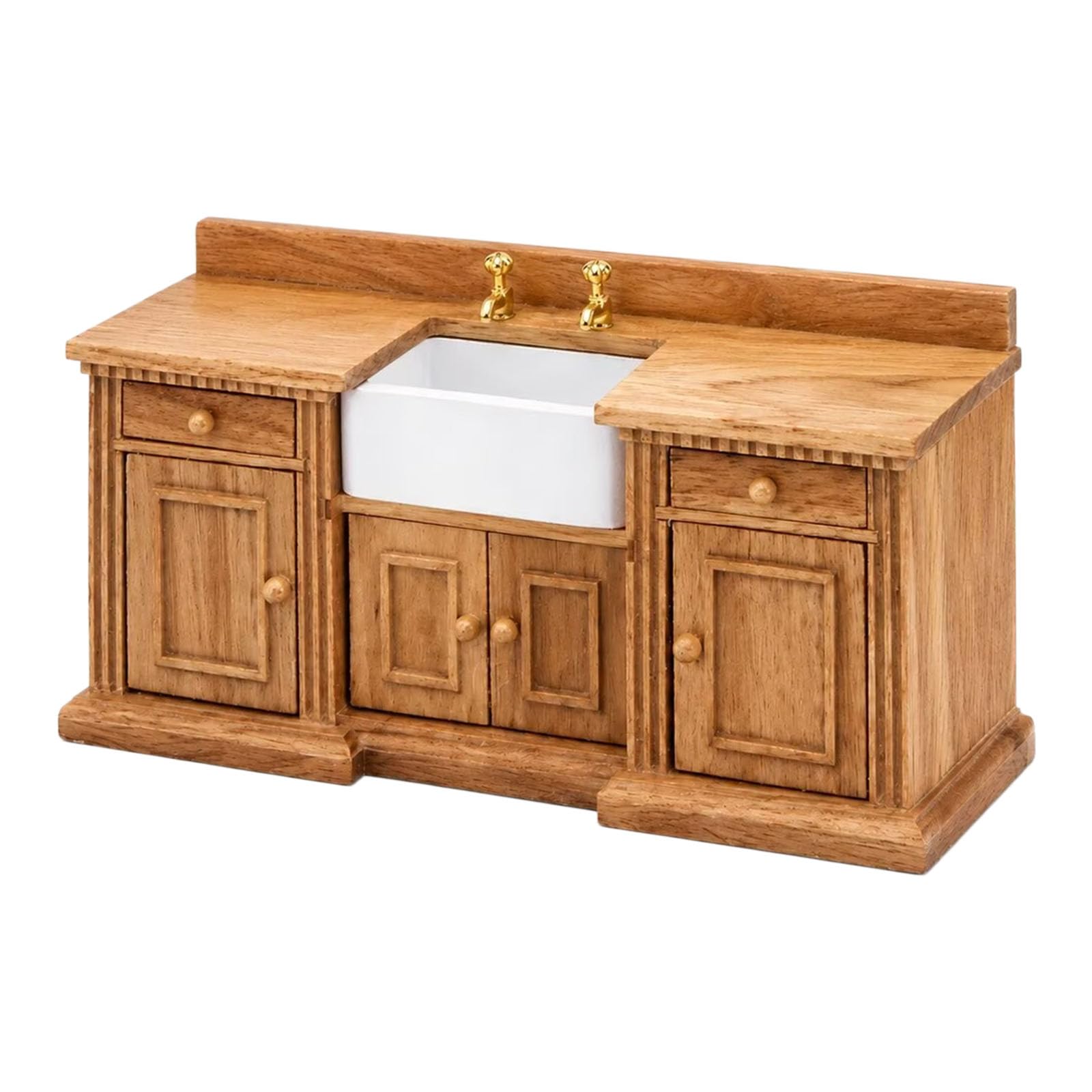 fexxkg 1/12 Scale Dollhouses Miniature Kitchen Furniture Pretend Play for Dolls House Furniture Model for Dollhouses