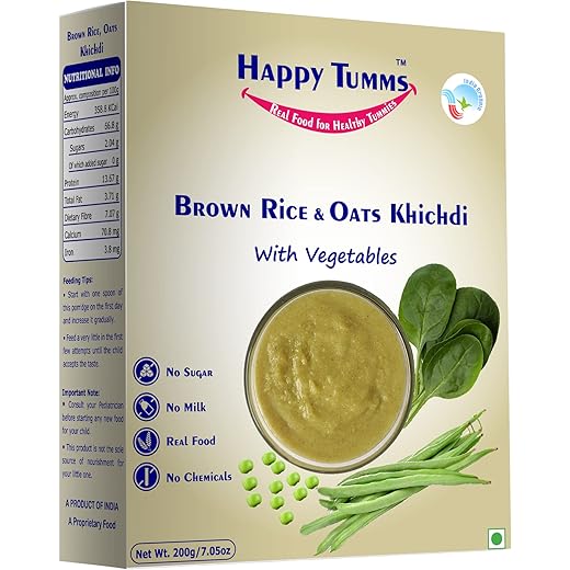 Happy Tumms Veggie Khichdi Mix - 200g