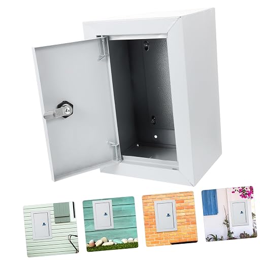 Caja de distribución eléctrica metálica para exteriores miniatura 4