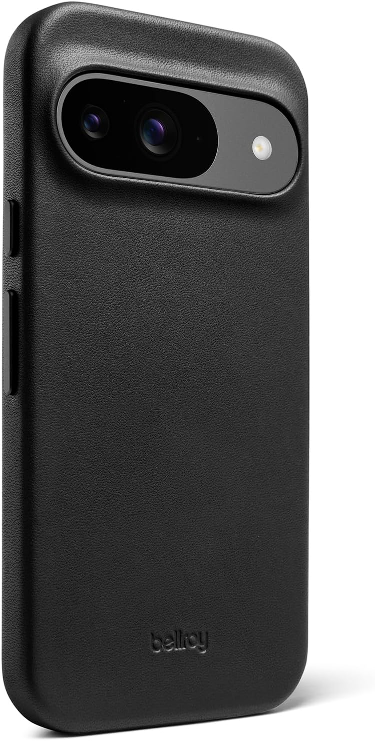 Bellroy Leather Case for Pixel 9 – (Leather Google Phone Case) - Black