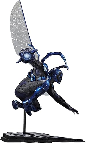 Miniatura 6 de McFarlane Toys - Estatua de resina de 12 pulgadas de DC Direct Blue Beetle (película de escarabajo azul)