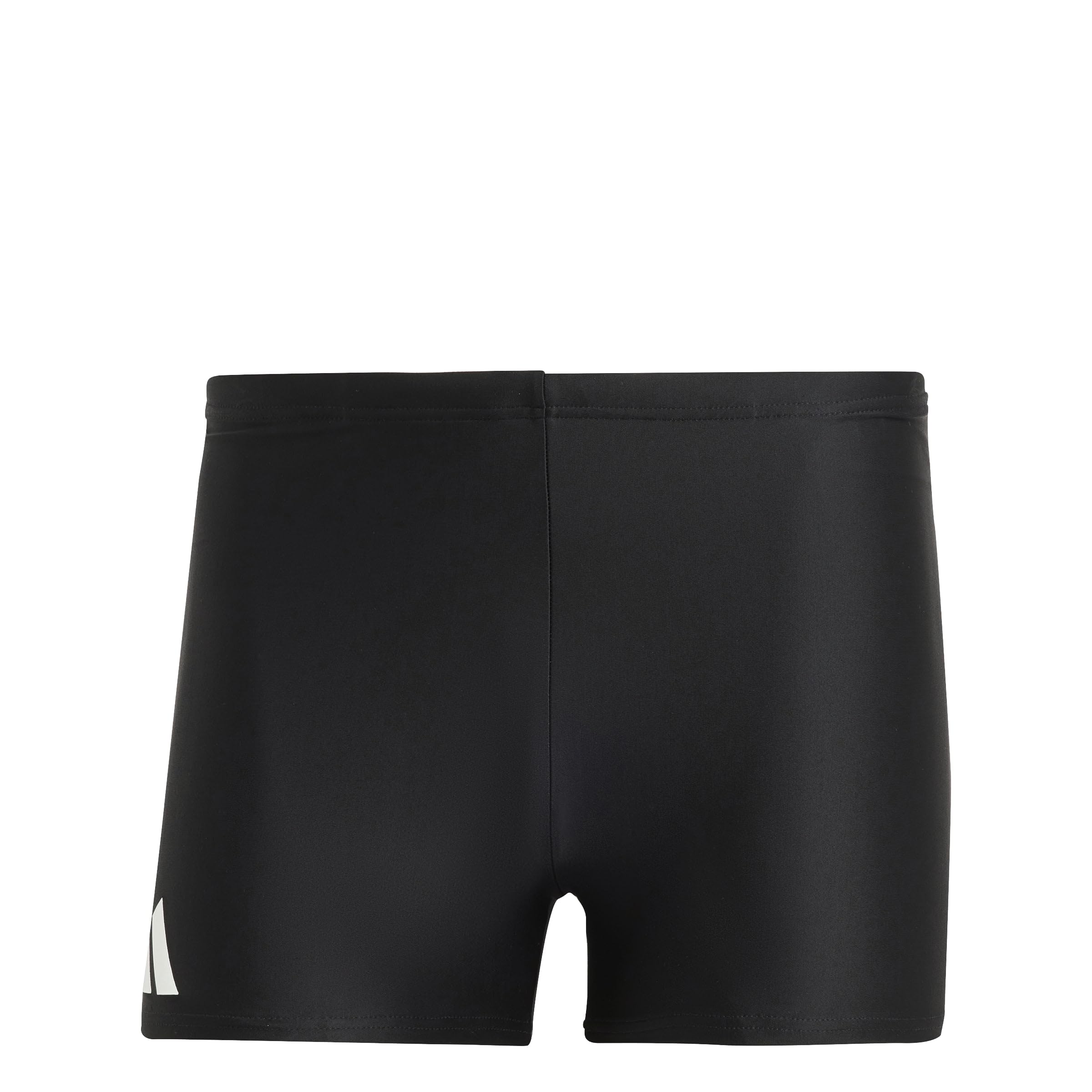 adidas Men's Solid Boxer Swim Short, Black/White, Size 38, Men