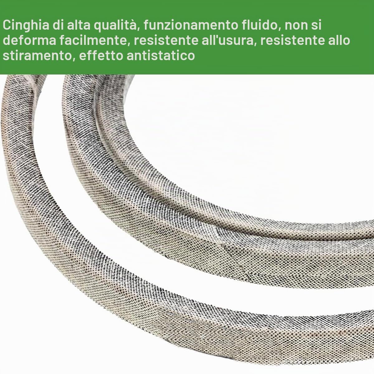 ZAMDOE 754-04062 954-04062 Cinghia per Piatto di Taglio per Tosaerba per MTD per Troy-Bilt per Bolens per Cub Cadet Cinghia di Trasmissione a V per trattorino Tosaerba da 38 Pollici 1/2 x 77''