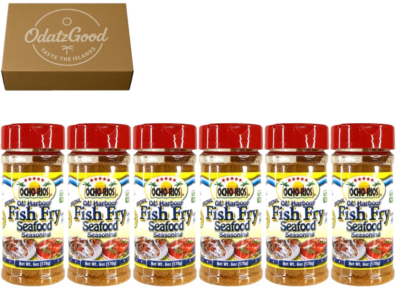 Ocho Rios Chicken Seasoning 6oz (170g) 3-Pack – Curated & Packaged by ODatzGood