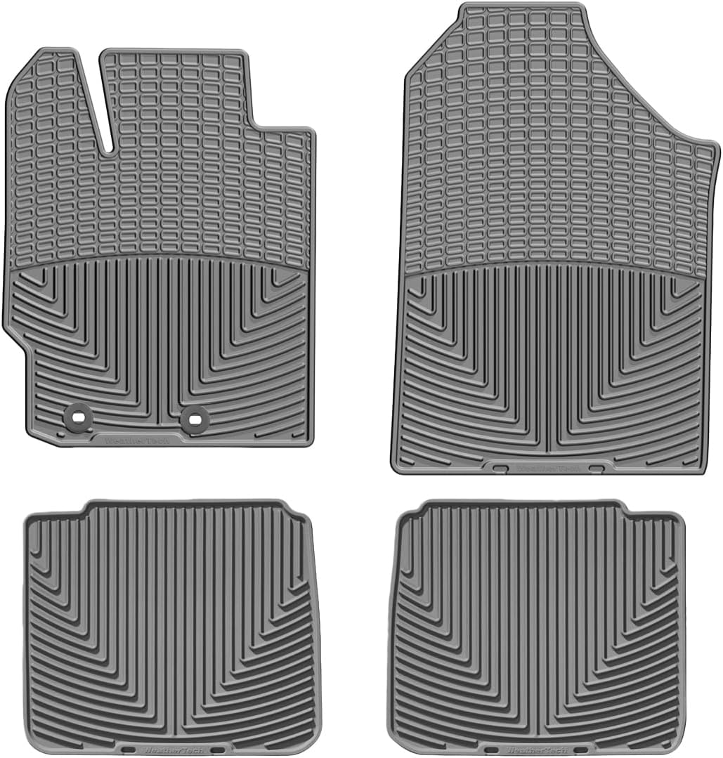 WeatherTech All-Weather Floor Mats for Toyota Yaris 1st & 2nd Row (WTCB263085), Black