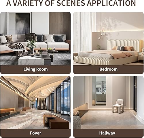 Miniatura 7 de Sudwesto Mid-Century - Banco otomano cuadrado de almacenamiento, banco copetudo con botones con ribete de cabeza de clavos, mesa de centro tapizada