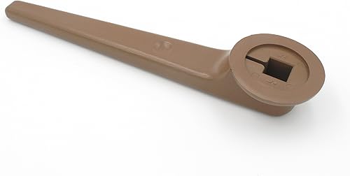 Miniatura 2 de Reclinable Parts - Manija de palanca de liberación reclinable de 58 pulgadas, montaje cuadrado de 9 12 pulgadas de longitud, acabado de grano de