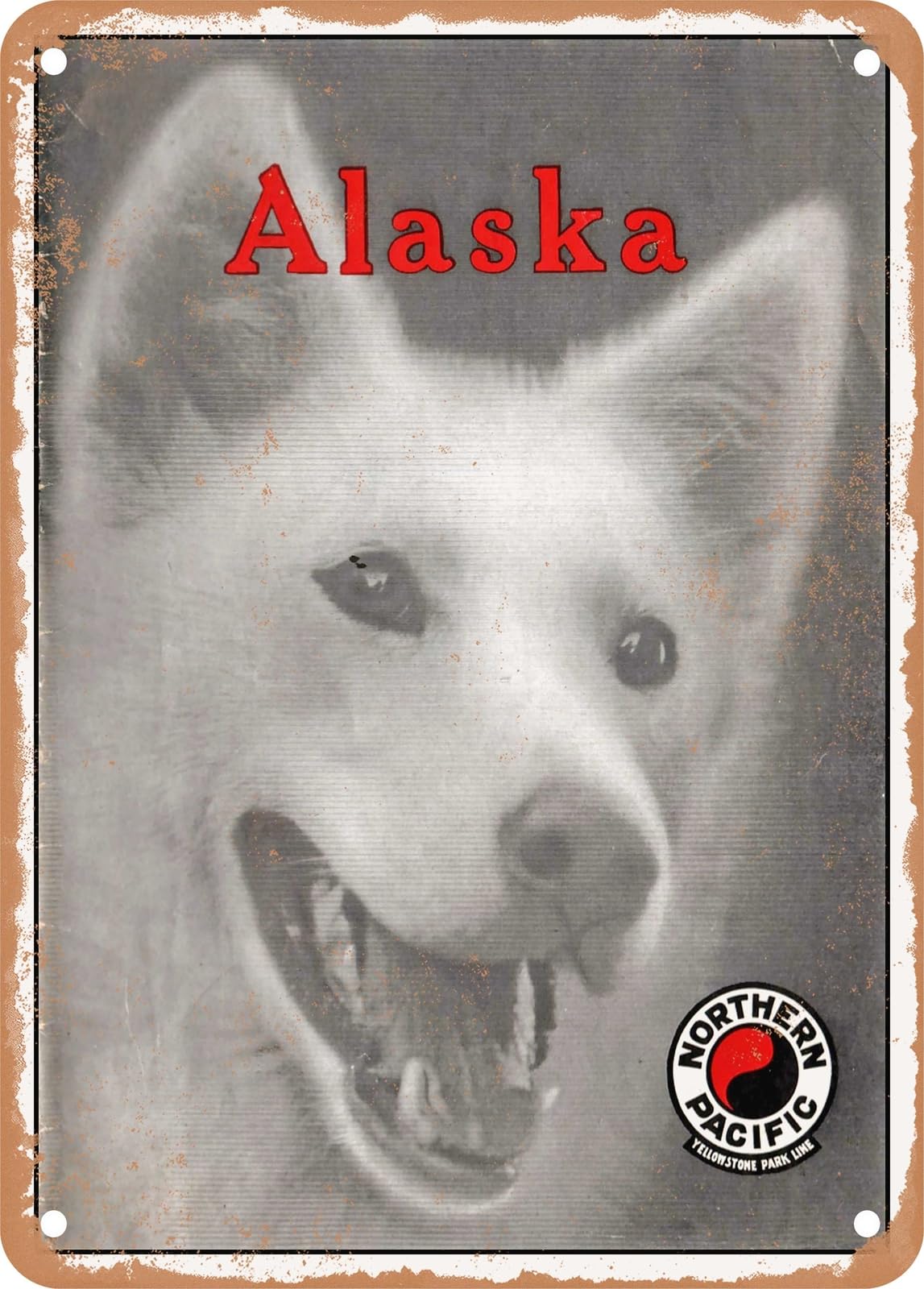 METAL SIGN - 1938 Alaska Northern Pacific Vintage Ad home decor