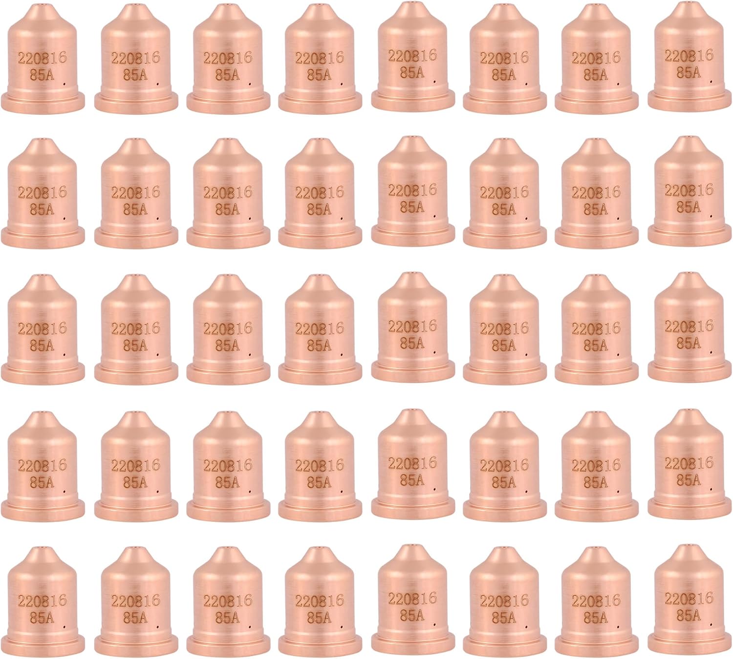 KEMAO 220816 85A Nozzle Tips, 40Pack, Fit for PMX 85/105 Plasma Cutting Torch Consumable