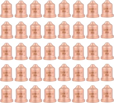 220816 85A Nozzle Tips, 40Pack, Fit for PMX 85/105 Plasma Cutting Torch Consumable