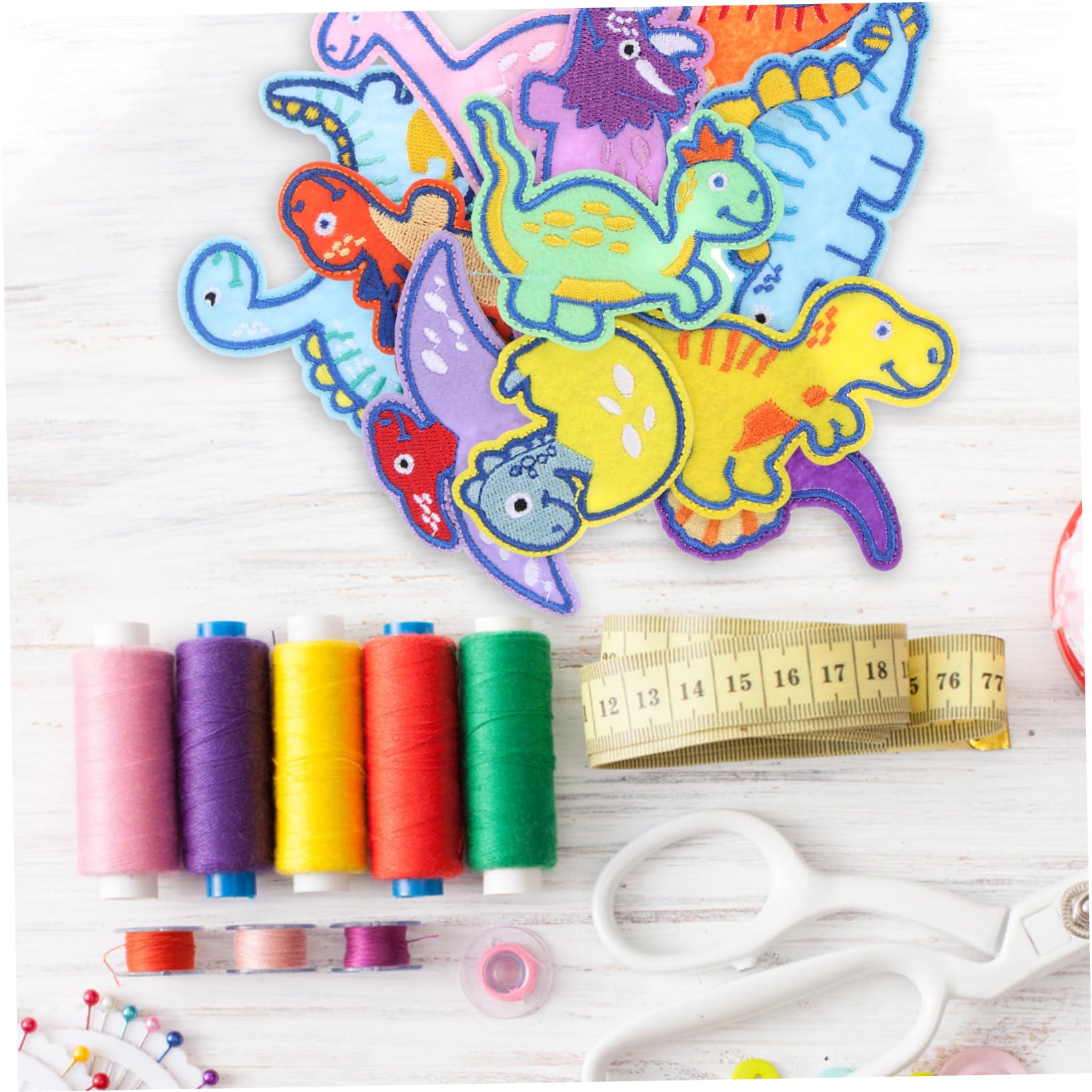 Tofficu 3pezzi Toppe Termoadesive Per Patches Decorativi Per Jeans Shirt e Abbigliamento Facili Applicare e Resistenti